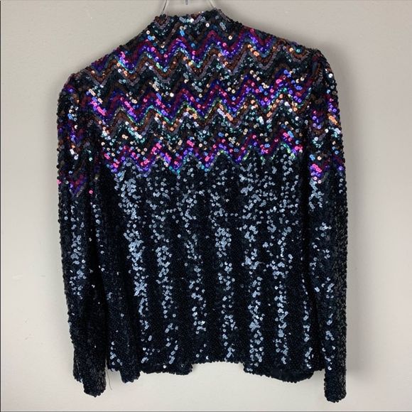 Marshall Rousso Las Vegas Sequined Blazer - Picture 6 of 8